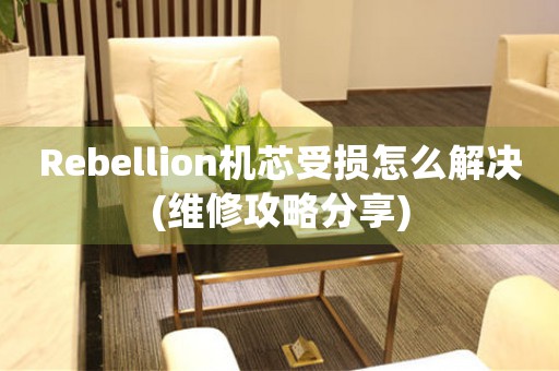 Rebellion机芯受损怎么解决(维修攻略分享)